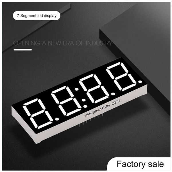 

1000pcs factory offer 0.56" 7 segment led display sgs approved 0.56 inch 7 segment display cc 4 digit display 7 segment