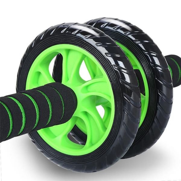 

training equipment abdominal roller muscle wheel double giant three silent device