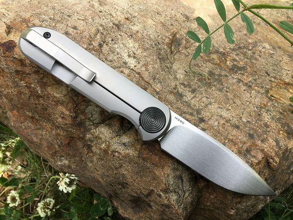 

us local shipping rare limited edition gareth bull shamwari front flipper m390 blade pvd titanium povit handle tactical pocket knife folder