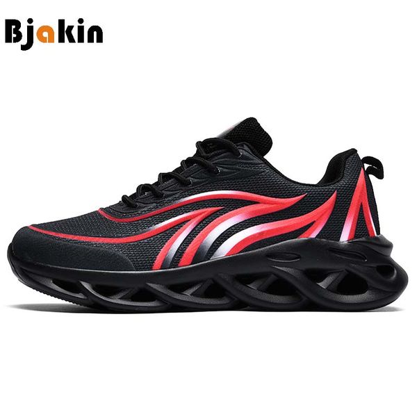 

bjakin 2020 spring lightweight thick sole sneakers men shoes running breathable comfortable male walking footwear street men 47