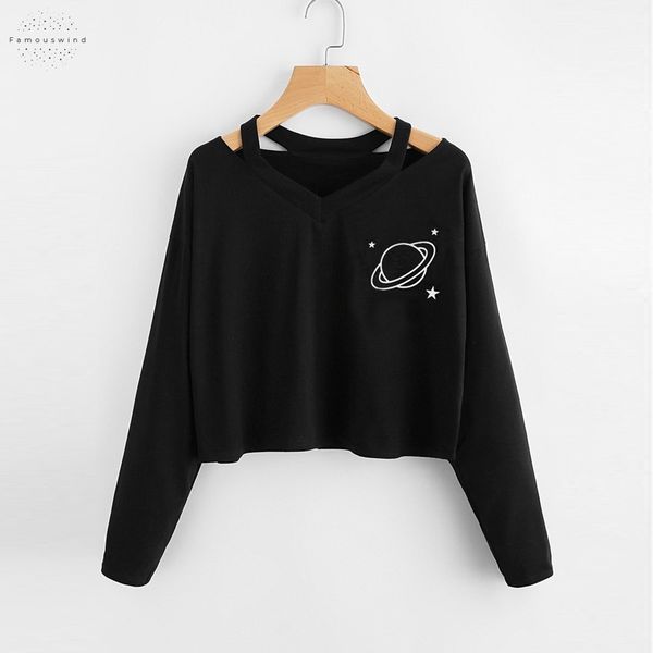 

camisetas mujer t shirt verano long sleeve women female casual printed shirt streetwear women py, White