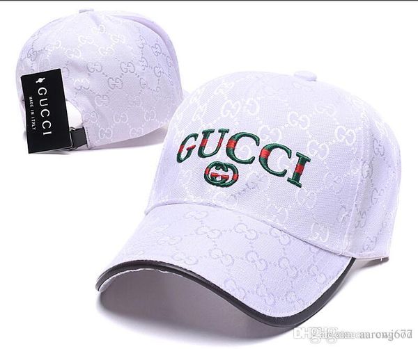 

GUCCI Лучшие Продажи роскошный дизайнер Cap Snapback Бейсболки Досуг Регулируемые Snapbacks Шляпы Casquette открытый гольф спорт папа шляпа