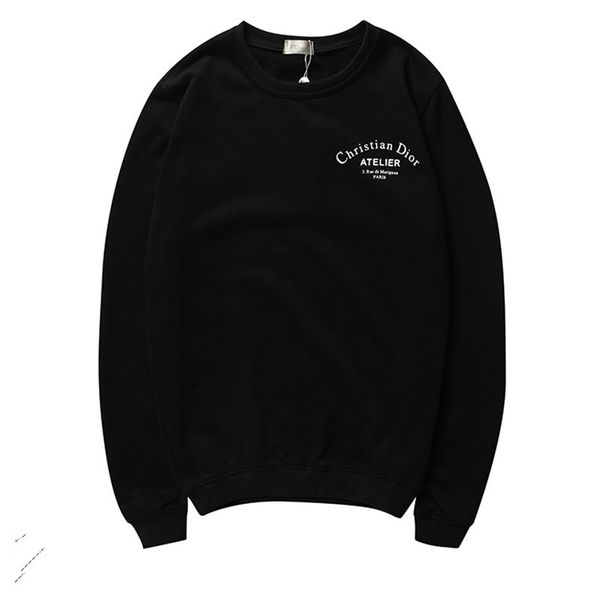 

Осень и зима женская Марка Письмо печати толстовка дамы повседневная пуловер тол