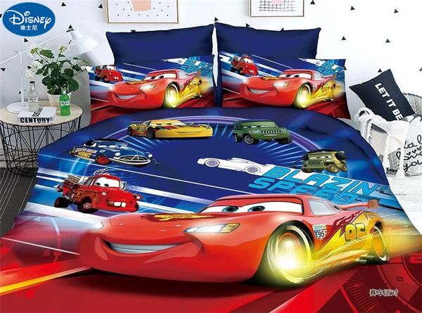 

3pcs autobots car bedding set home textile children boy man bed set dorm room bedding bag pillowcase sheet sleep