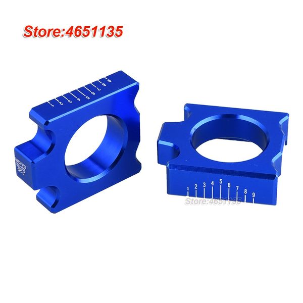 

cnc rear axle block chain adjuster for yz250f 12-18 yz450f 10-17
