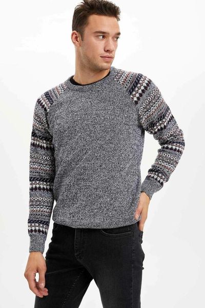 

defacto man pullover-l1436az19wn, White;black