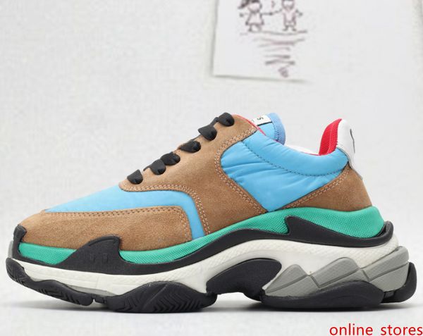 

2019 fashion dad paris triple s casual shoes designer hiking sneakers special men and women fashion casual shoes