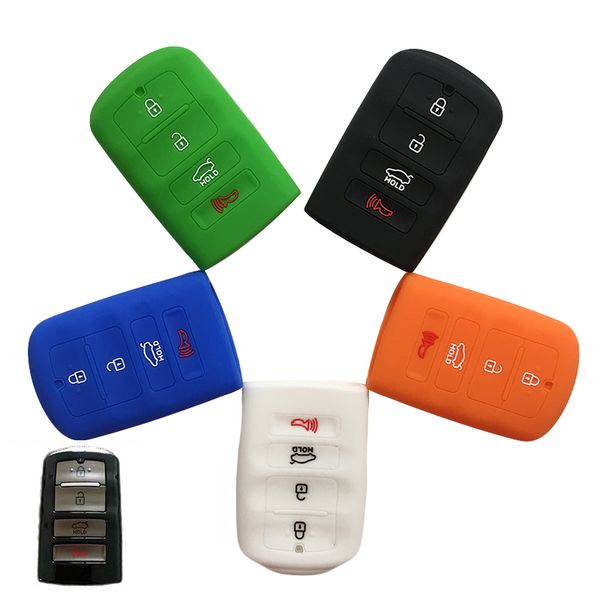 

flip key cover cap fit for kia cadenza k7 2013 2014 2015 2016 for kia k9 remote control key cover case keychain alarm