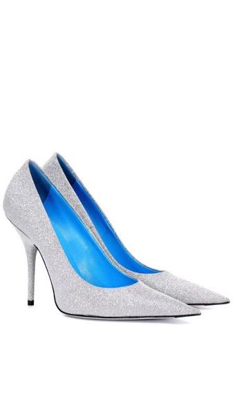 

new summer sequin sandals, pointed heels, wedding, party sandals, 34-40, 8cm heels, box and dust bag, Black