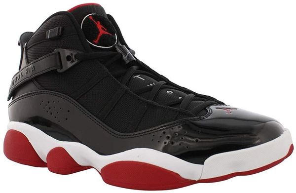 

men's 6 rings leather basketball shoes