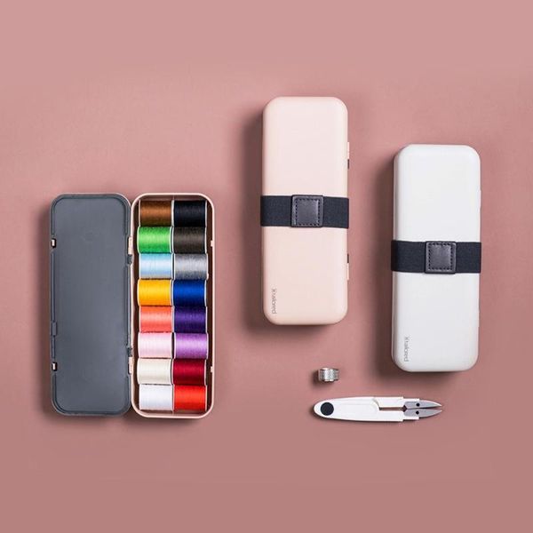 

шитье storage box многофункциональный портативный аксессуары темы путешествия рука лоскутное шитье швейные наборы вышивки бытовая, Black