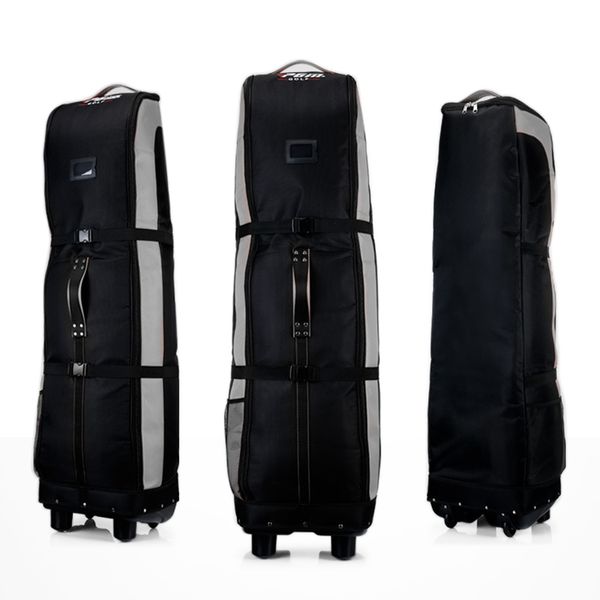 

pgm golf aviation bag large capacity travel bags with pulley durable thicken package in 4 colors d0065