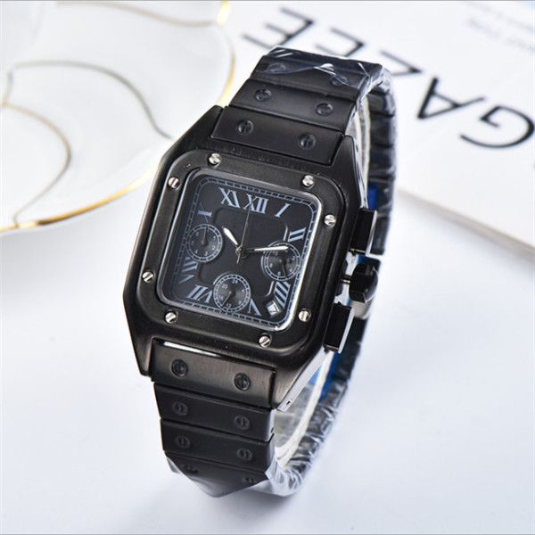 

with mens watch sports white wristwatches men square dial arw690 movement stainless swiss automatic date steel watches strap sa vucv, Slivery;brown