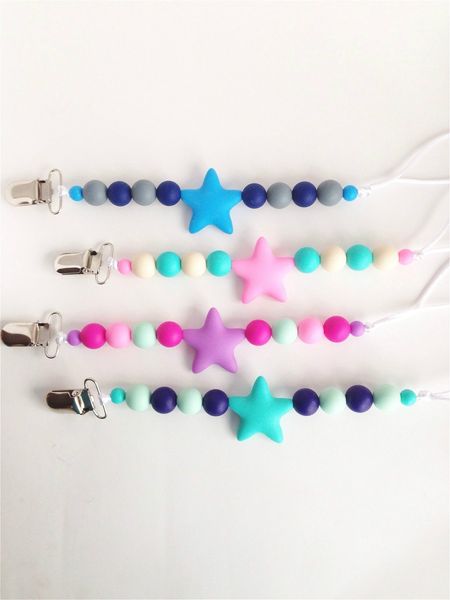 

пищевая силиконовая соска цепочка baby bite teether анти-цепь