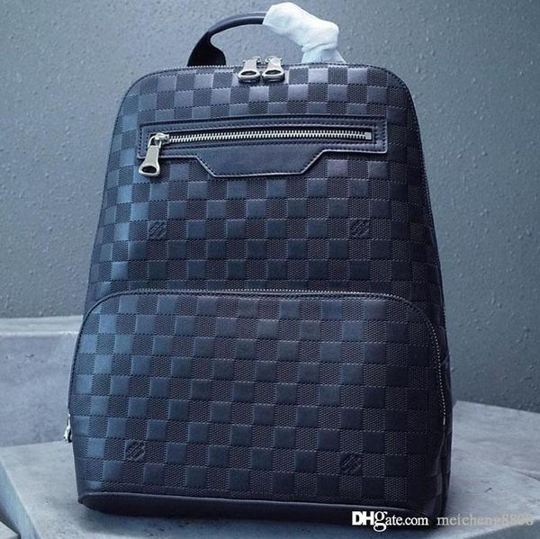 

Cla ic fa hion men 039 houlder bag de igner luxuriou leather making mooth zipper oft leather lei ure fa hion backpack nb m41043