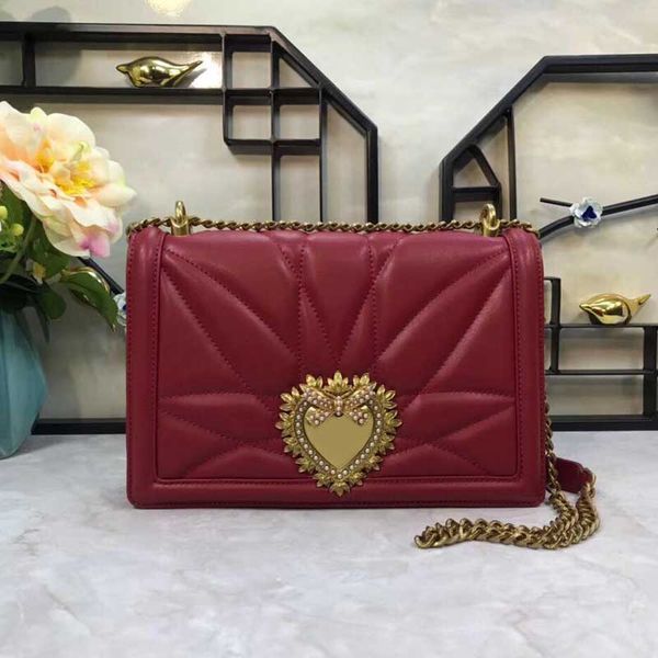 

Chao brand pearl love accessories single shoulder slanting chain female bag rutting embroidery bag