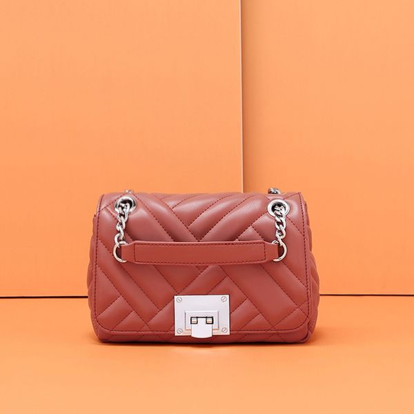 

quilted bag genuine leather lambskin shoulder bags designer luxury handbags purses brand flap messenger bags women fashion crossbody bag