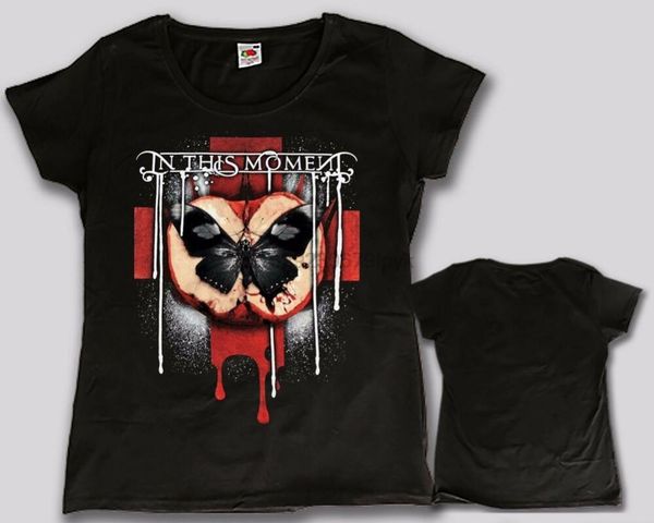 

in this moment- american metal band- woman -t-shirt sizes xs to xxl(1, White;black
