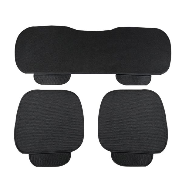 

car seat cushion summer viscose cushion three-piece car seat cover breathable protector mat pad auto accessories universal size
