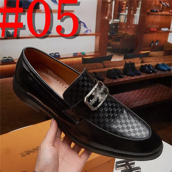 

shoes men dress leisure genuine leather derby brands party wedding formal luxurious men's oxford casual alligator shoes, Black