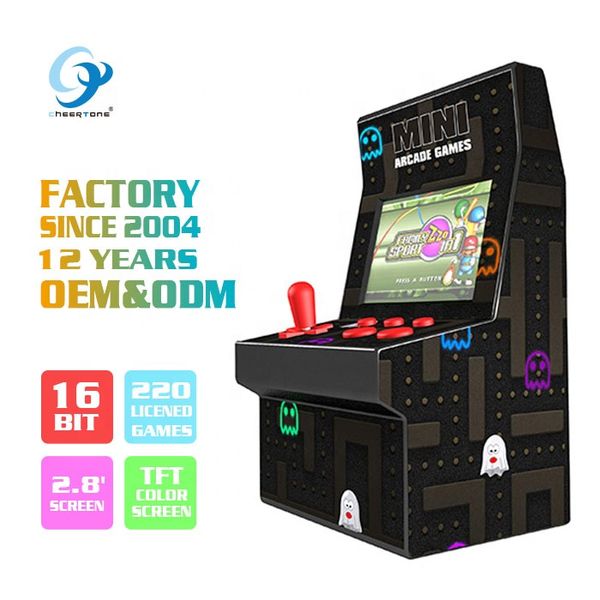 

item gift 16 bit handheld game console player