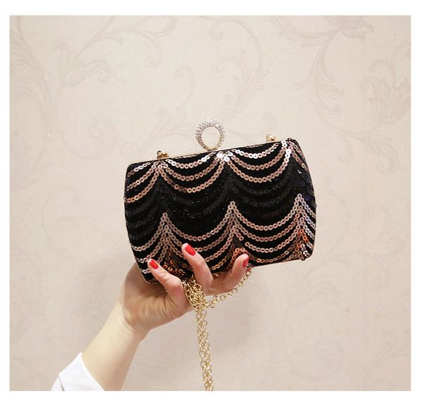 

2019 party bridmaid wedding sequins handbags clutches