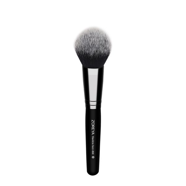 

1 шт профессиональные flawless face blush кисти черный фонд wooden высокое качество макияж кисти инструмент