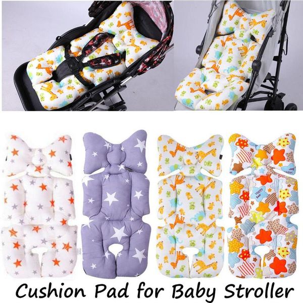 

baby stroller cotton cushion seat cover mat breathable soft car pad pushchair urine pad liner cartoon star mattress baby cart