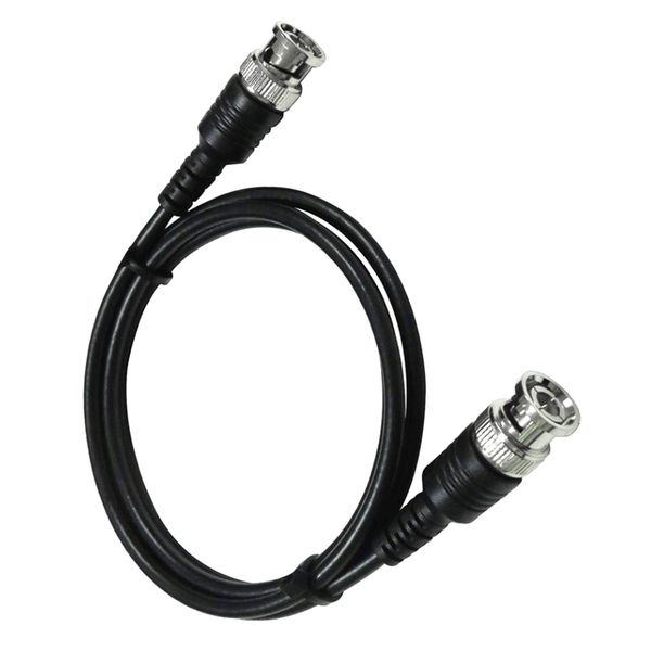 

generic 1 meter dual bnc clip plug nut connector signal power wire cable probe pen copper