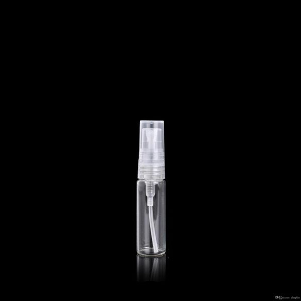 

3ml 3cc refillable atomizermini essential oil perfume sample empty pump spray glass bottle