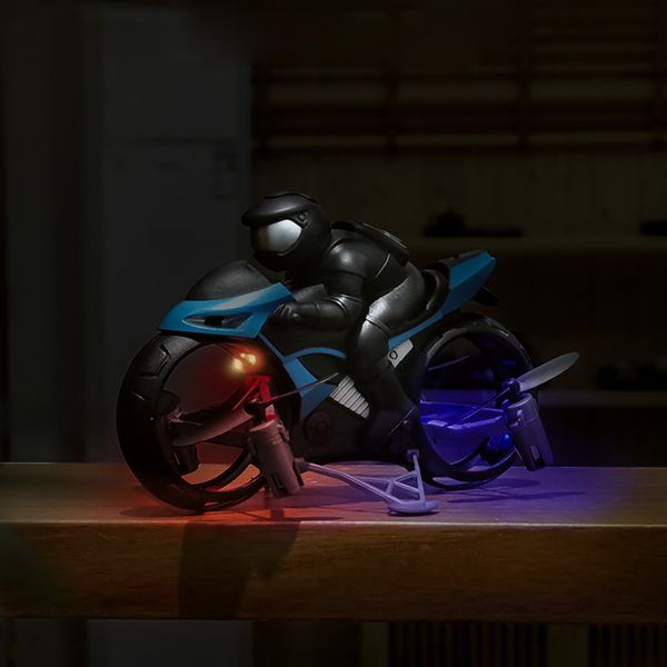 

s73 2.4g 4ch 2 in 1 motorcycle headless remote control four-axis drone