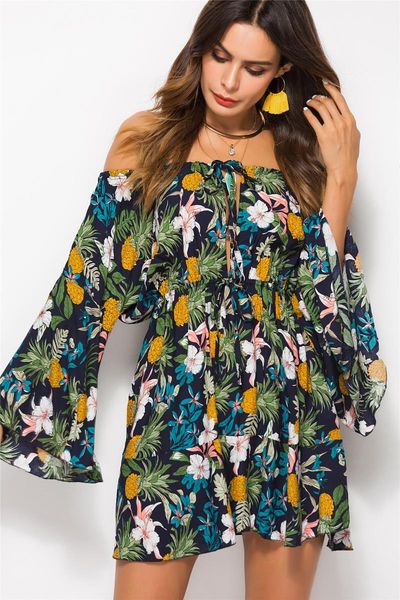 

fashion summer dress ladies casual woman clothes women designer dresses printed ladies clothing skirts for womens plus size 2275 04, Black;gray