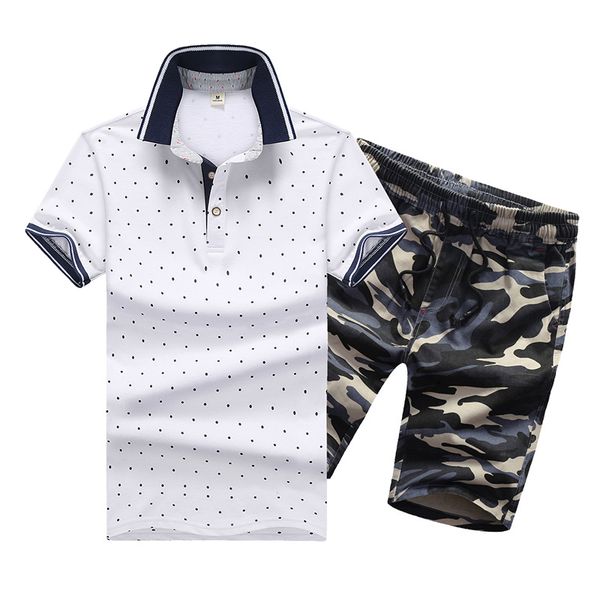 

men running suit short sleeve shorts running sport suit summer tracksuit men fashion camo printed sport suits 7-8, Black;blue