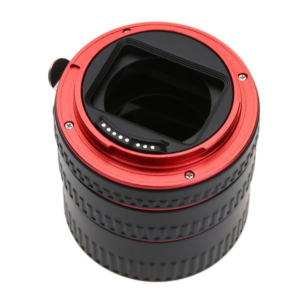 

alloet red metal ttl auto focus macro extension tube ring mount for canon eos ef ef-s 5d 300d 350d 450d 1d mark ii accessories