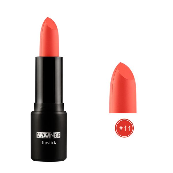 

women makeup matte lipstick long lasting cosmetic lipsticks pencil lips tint pigment make up nude lip stick qrd88
