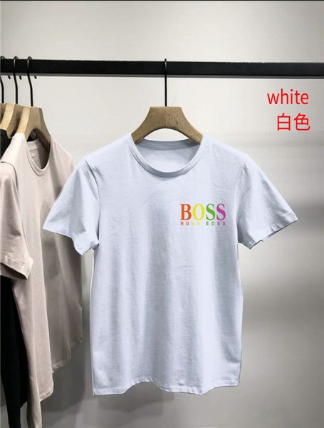 

summer cotton men's t-shirt 2020 casual fit letter men's t-shirt fashion men's short sleeve t-shirt s-5xl, White;black