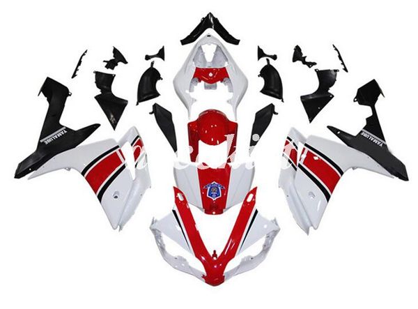 

injection mold new abs motorcycle full fairings kit fit for yamaha yzf-r1 2007 2008 07 08 bodywork set white red black matte