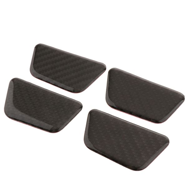 

4pcs carbon fiber inner door handle bowl cover trim for audi q5 10-17