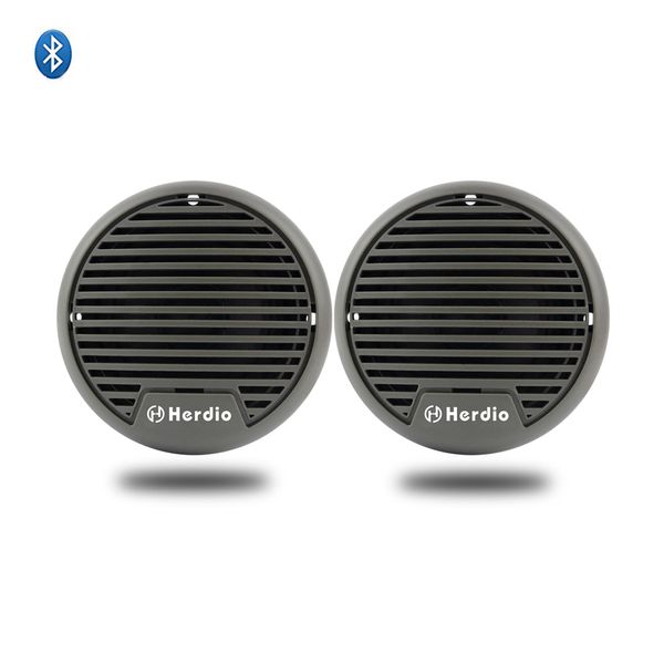 

3 inch waterproof marine bluetooth speakers car audio speaker sound stereo system for motorcycle boat utv atv golf cart outdoor