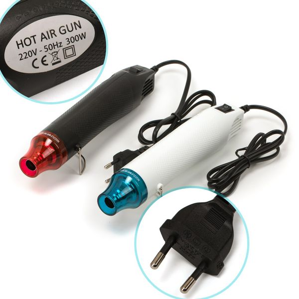 

electric air gun building hair dryer soldering heat gun blower mini air 300w diy heater manchine + supporting seat