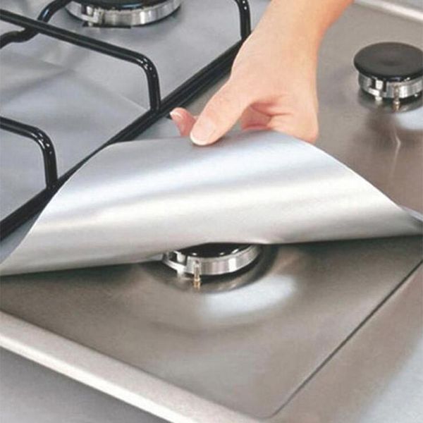 

многоразовые газовая плита горелки крышка протектор лайнера чистый коврик коврик для файла защиты от травм для кухни оптовая
