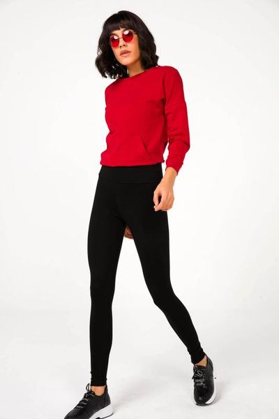 

steel lycra interlock fit leggings, Black