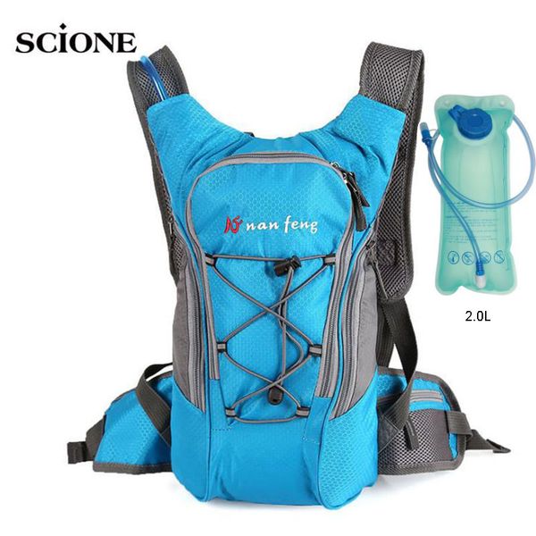 

bicycle backpack riding cycling rucksack with 2l water bags women men backpacks bike outdoor hydration bag sports bolsa xa610wa