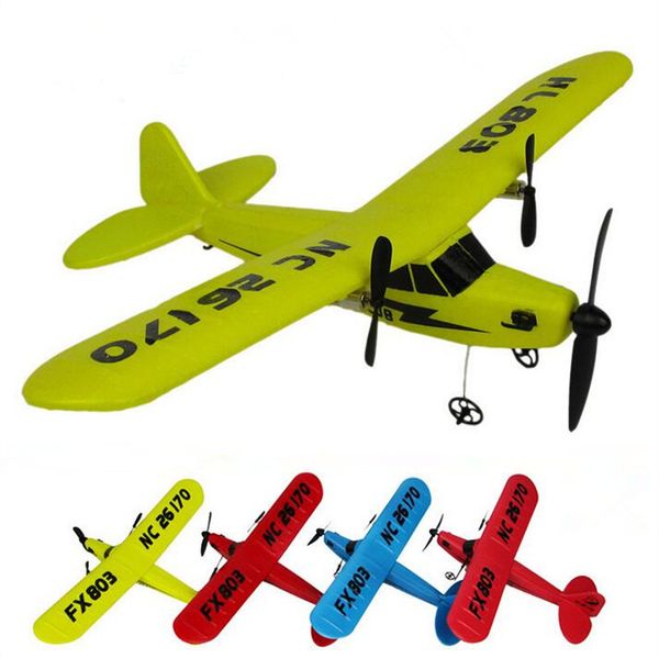 

новый rc plane rtf 2ch hl803 epp материал rc самолет модель rc планер дроны открытый игрушки для малыша мальчика день рождения подарок беспл