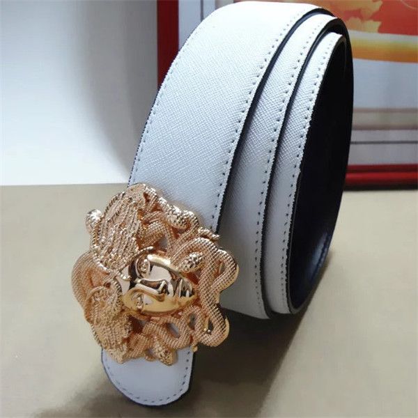 

2020 fashion belt leather men belt good quality smooth buckle mens belts for women belt jeans strap compare with similar items 2020 fashio, Blue;purple