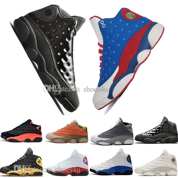 

13 13s cap and gown terracotta blush mens basketball shoes dmp history of flight flints bred men sports sneakers designer outdoor