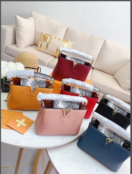 

2020 fashion ladies casual designer quality leather shoulder bag clutch bag handbag shoulder bag backpack wallet