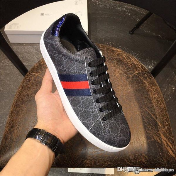 

20NO.1GUCC1 ACE с сеткой в ​​бежевом оригинальном цвете NEW Canvas Classic НОВЫЕ Фирменные крос