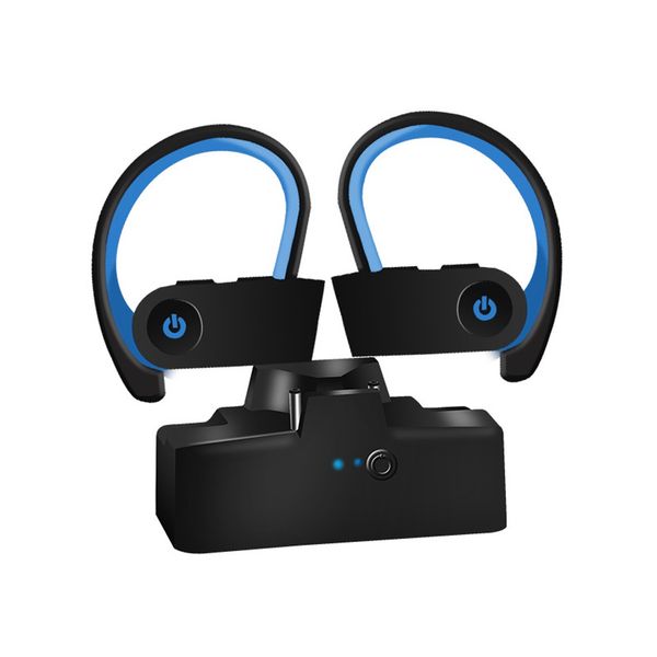 

Tw 5 0 earbud bluetooth head et wirele in earphone headphone for am ung for iphone with earhook and charging box