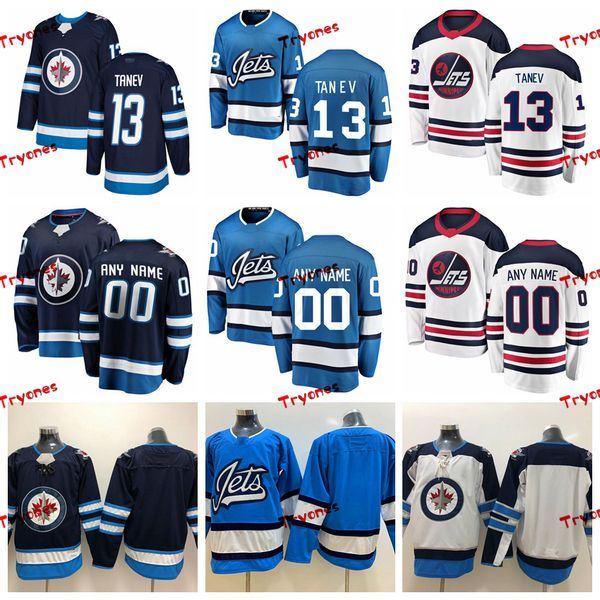 

2019 brandon tanev winnipeg jets heritage white jerseys mens customize new alternate shirts 13 brandon tanev hockey jerseys s-xxxl, Black;red